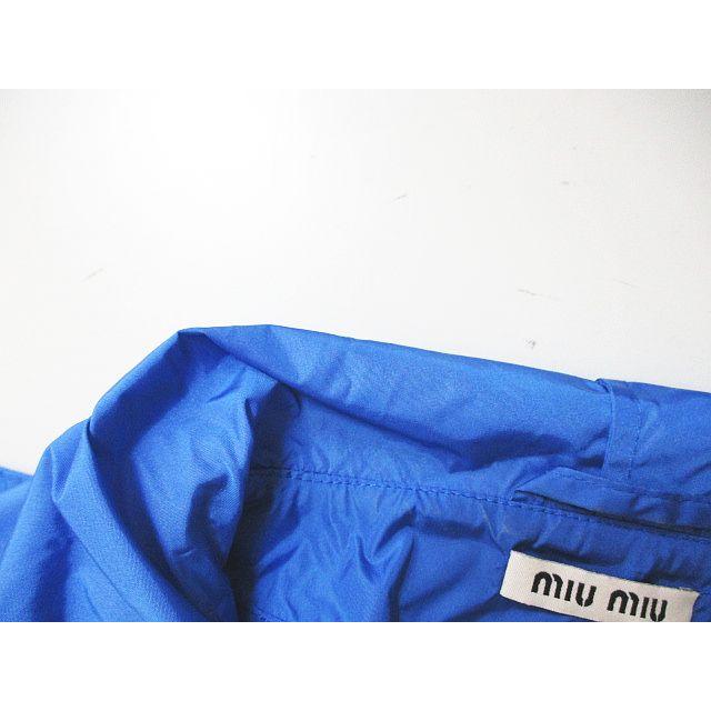 miu ミュウミュウ miumiu ナイロン パーカー ジャケット ミドル miu ミュウミュウ miumiu ナイロン パーカー ジャケット ミドル