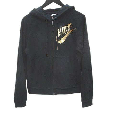 【新品未使用】NIKE ナイキ セットアップ 上下セット ブラック パーカー　S NIKE - ナイキ スウェット 上下セットアップ 140cm ブラック