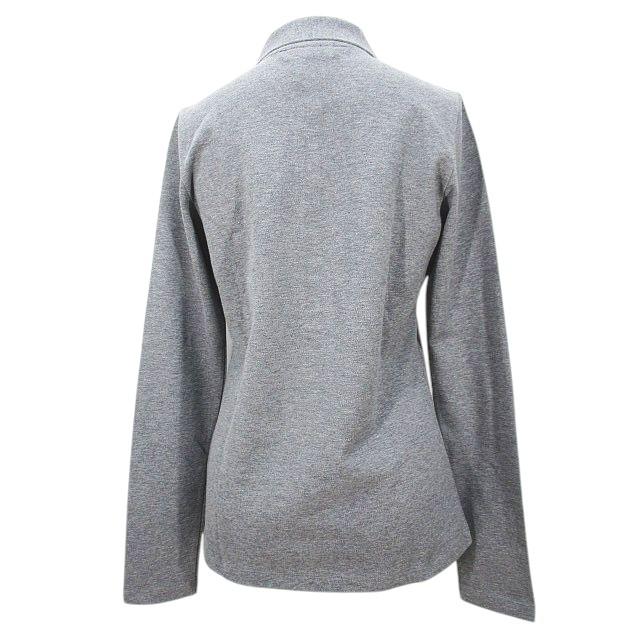 LACOSTE（ラコステ） 未使用品 スリムフィット 長袖 ポロシャツ 36 灰 