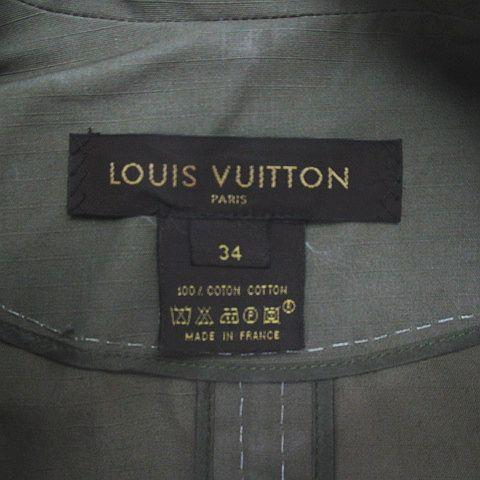 LOUIS VUITTON ルイヴィトン フレンチスリーブ ノースリ ミリタリー 