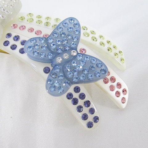 アレクサンドルドゥパリ ☆ バタフライ カチューシャ ブラウン  