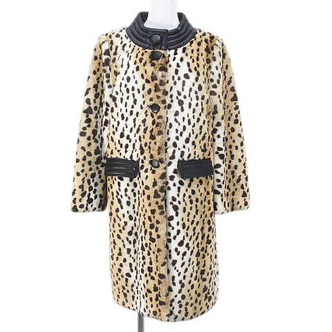 シーバイクロエ レオパード柄 ファーコート