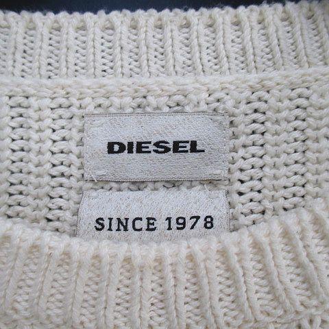 DIESEL（ディーゼル） DIESEL A62226170 長袖 ニット セーター 白系