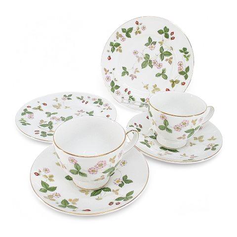ウェッジウッド WEDGWOOD ワイルドストロベリー ティーカップ