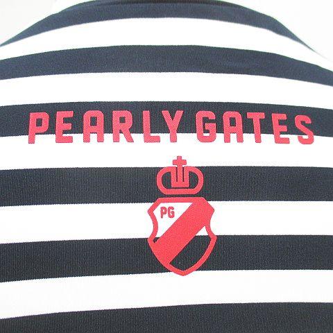 パーリーゲイツ PEARLY GATES ゴルフウェア ボーダー 長袖 カットソー