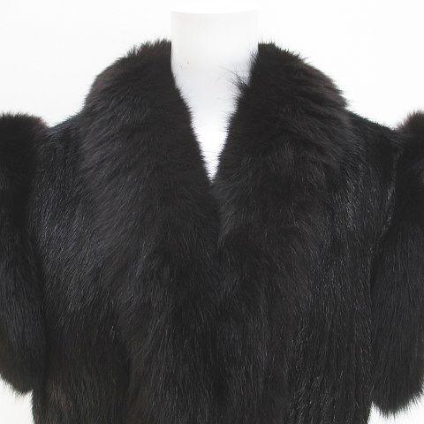 サガミンク SAGA MINK JUNDO ミンクファー ベスト ジャケット 毛皮 S  