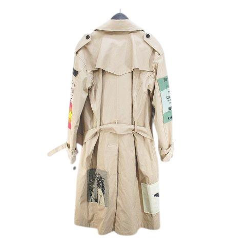 hazama ハザマ　コート ハザマ ha|za|ma hazama 祈跡的軌跡のトレンチコート ベージュ系