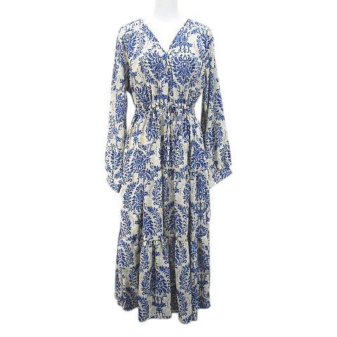 未使用品 NO CLOTHES LIFE 長袖 ロングワンピース ワンピース 未使用品 NO CLOTHES LIFE 長袖 ロングワンピース ワンピース
