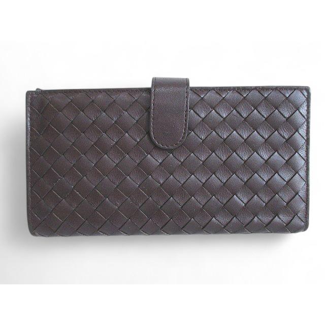 BOTTEGA VENETA（ボッテガ・ヴェネタ） ガマ口長財布 121062 イントレ
