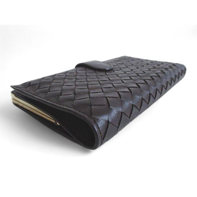 BOTTEGA VENETA（ボッテガ・ヴェネタ） ガマ口長財布 121062 イントレ