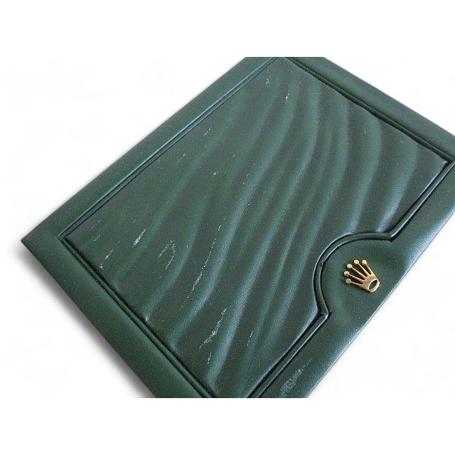 ★新品同様★ ROLEX ロレックス コレクション ボックス グリーン 時計 飾 正規/純正品】ROLEX ロレックス 空箱 BOX ケース 緑×グリーン