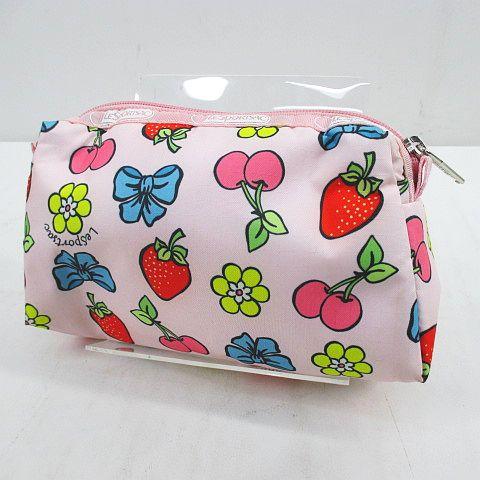 リボン　レスポートサック　ポーチ LeSportsac - レスポ❤︎リボン柄ミニポーチの通販 by maron's