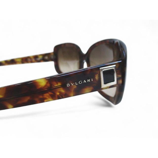 BVLGARI ブルガリ サングラス 8028 883 60□16 140 べっ甲調 ブラウン  