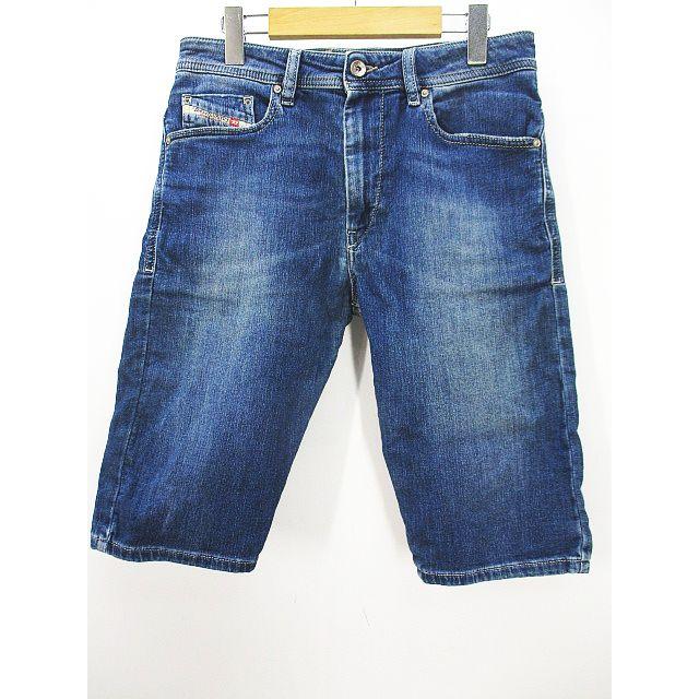 DIESEL（ディーゼル） ハーフ丈 デニムパンツ ジーンズ 14 青系 ブルー 
