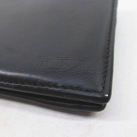 TUMI（トゥミ） TUMI 2つ折り財布 ブラック 黒系 レザー メンズ