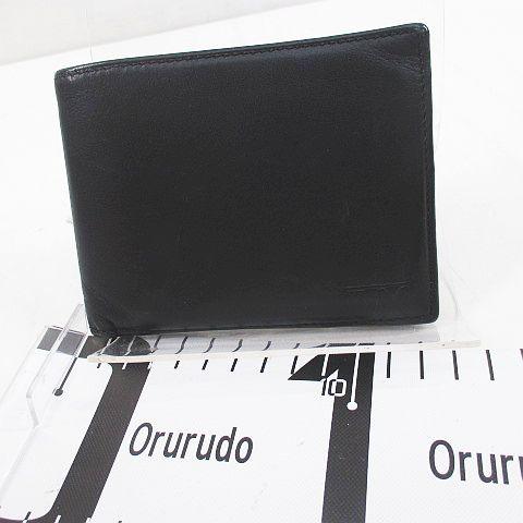 TUMI（トゥミ） TUMI 2つ折り財布 ブラック 黒系 レザー メンズ