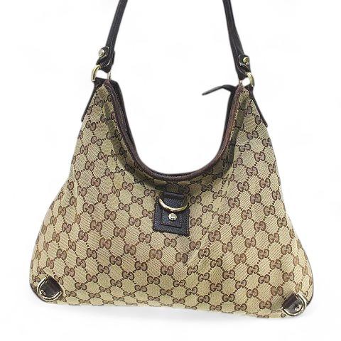 グッチGUCCI アビーラインワンショルダーバッグGGキャンバス