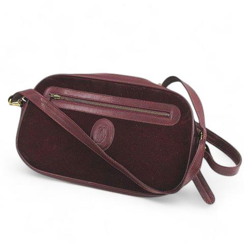 カルティエ　Cartier スエード　大型のバッグ カルティエ トートバッグ メンズ レディース ブランド Cartier V&A