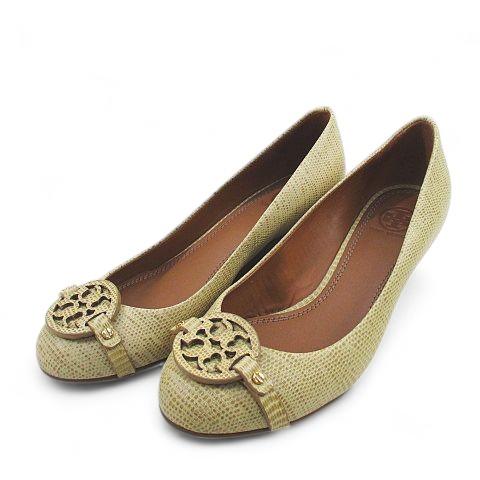 TORY BURCH トリーバーチ パンプス ウェッジソール ロゴ