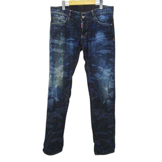 DSQUARED2 カモフラージュデニム DSQUARED2 ファンに贈るオススメデニム『CAMO SKEATER JEAN