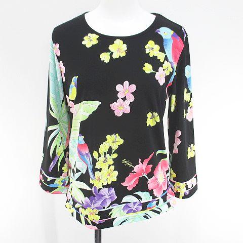 未使用品 レオナールスポーツ LEONARD SPORT 花柄 フラワー 長袖