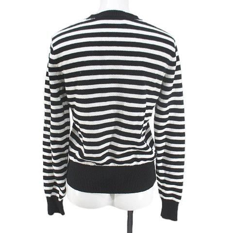 SONIA RYKIEL黒‪×ボーダーリバーシブルスカート サイズ46 SONIA RYKIEL Collection（ソニア リキエル コレクション）の