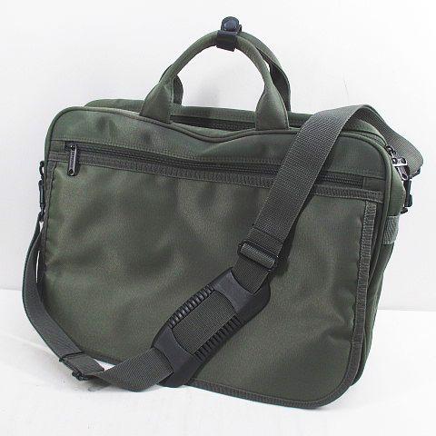 美品　イルビゾンテ　ビッグロゴ　ビジネス　ブリーフ　バッグ　カーキ 美品 イルビゾンテ ビッグロゴ ビジネス ブリーフ バッグ カーキ