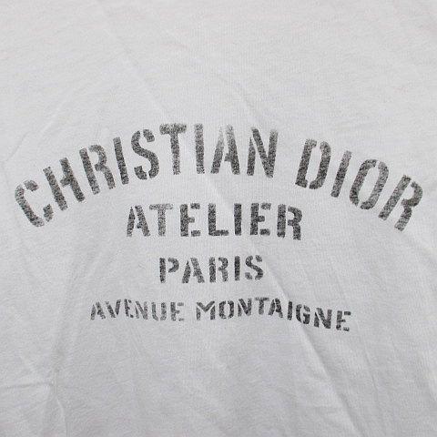 ディオール Dior 1SBK23TEEA 半袖 Tシャツ カットソー 10 白系  