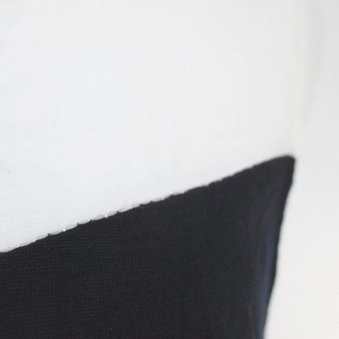 ブランベール blancvert ノースリーブ シャツ ブラウス カットソー 