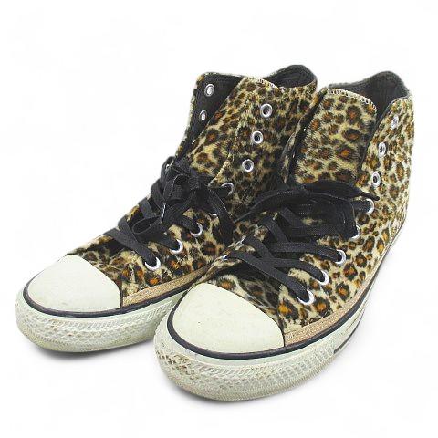 コンバース オールスター ハイカット レオパード 26.5 CONVERSE コンバース オールスター ハイカットスニーカー