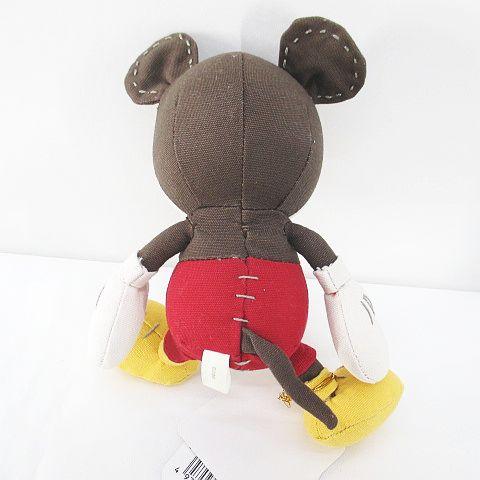 ディズニー Disney ミッキーマウス ボタン目ぬいぐるみ タグ付 その他