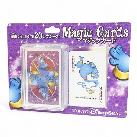 未使用品 ディズニー Disney ジーニーのMagic Cards 東京ディズニー
