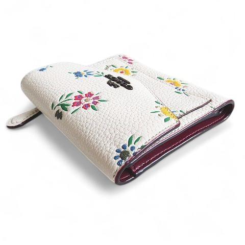 COACH コーチ スモールウォレット ウィズワイルドフラワー