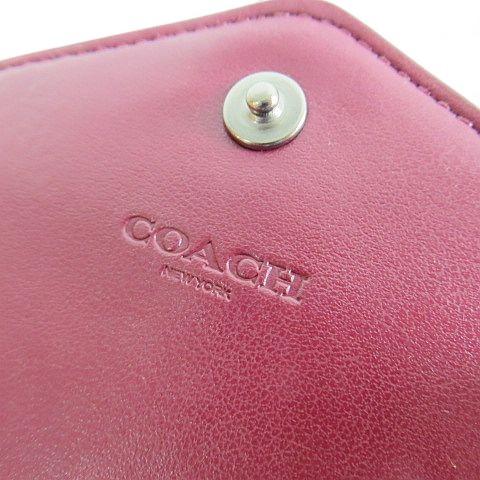 COACH（コーチ） スモールウォレット ウィズワイルドフラワープリント