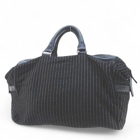フランクダニエル FRANK DANIEL トートバッグ ボストン ピンストライプ 