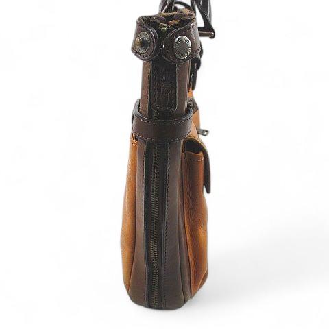 輪怐 LIN-KU リンク ビジネスバッグ トートバッグ バイカラー ブラウン