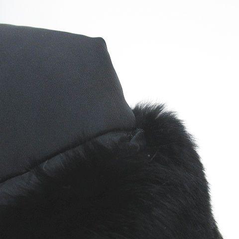 ハロッズ Harrods ダウンジャケット ダッフル トグルボタン 毛皮