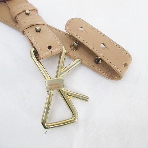 希少 美品 モスキーノ マクドナルド レザー ベルト MOSCHINO イタリア 希少 美品 モスキーノ マクドナルド レザー ベルト MOSCHINO イタリア