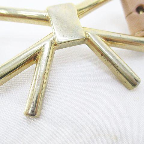 モスキーノチープアンドシック MOSCHINO CHEAP AND CHIC 細ベルト 本革