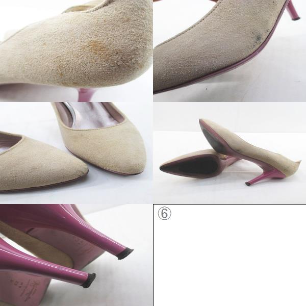 GINZA Kanematsu（銀座かねまつ） パンプス アーモンドトゥ ピンク