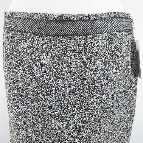 【中古】未使用品 デボラ シニバルディ debora SINIBALDI セットアップ ジャケット 膝丈 タイトスカート 40 グレー 毛 未使用品 デボラ シニバルディ debora SINIBALDI セットアップ