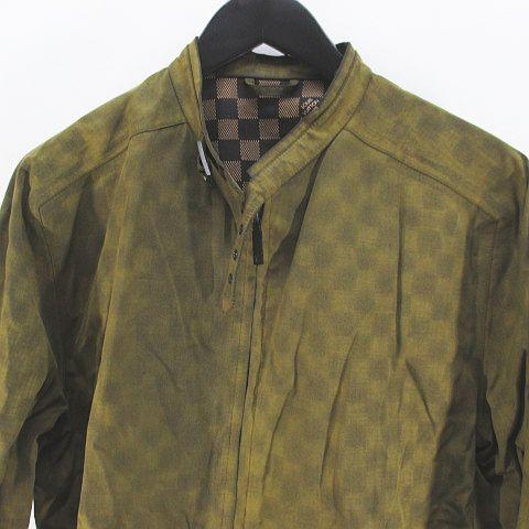 ルイヴィトン LOUIS VUITTON ダミエ柄 ジャケット 48 茶系