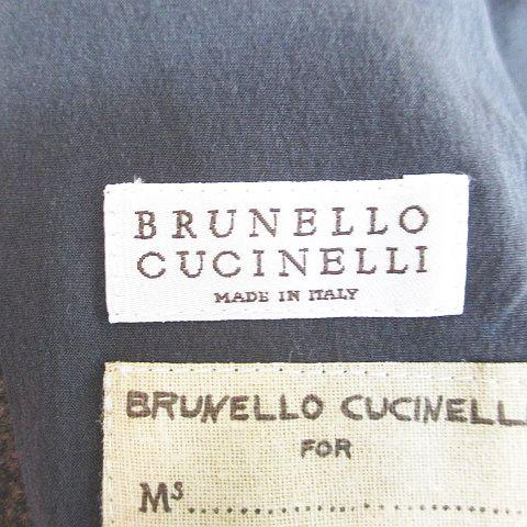 ブルネロクチネリ BRUNELLO CUCINELLI ステンカラーコート 比翼