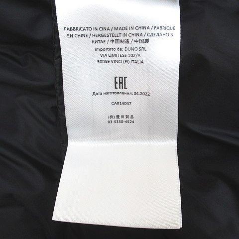 デュノ DUNO ダウン パーカー ジャケット 40 黒系 ブラック ダブル