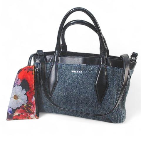 DIESEL（ディーゼル） トートバッグ ハンド ショルダー 2WAY ブルー