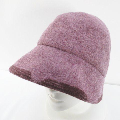【新品タグ付き】マキシン　Maxim 帽子　ハット　キャップ 未使用品 マキシン MAXIM ハット 帽子 M 紫系 パープル 日本製