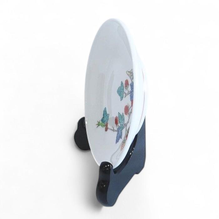 有田 有田焼 十五代 柿右衛門窯 皿 苺文 苺文額皿 錦苺文額皿 額皿 飾  