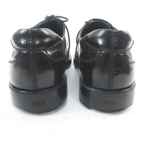 トッズ TOD'S レースアップシューズ ビジネスシューズ 6 ブラック 黒系