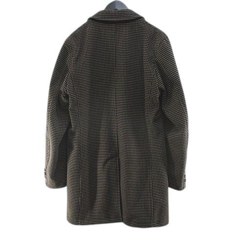 ビームスハート BEAMS HEART チェック柄 チェスターコート ミドル丈 M