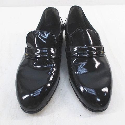 Bally（バリー） ビジネスシューズ 6.5 ブラック 黒系 レザー 革靴